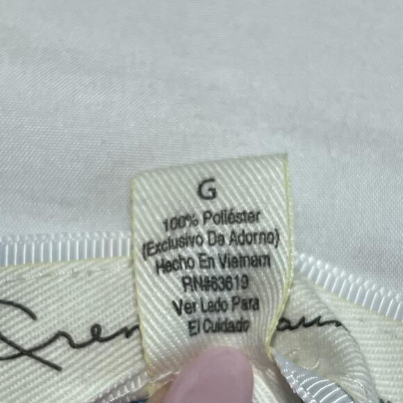 French Laundry large Blue Boho Peasant Tunic Top Lace Bell Sleeve Crochet Hem - Picture 4 of 7